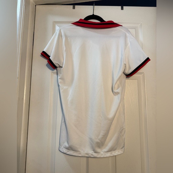 Nike Dri-FIT Ohio State Buckeyes Polo Shirt White Women’s XL - Picture 6 of 6